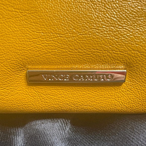 NWOT Vince Camuto Vibrant Yellow Shoulder Bag - Picture 2 of 8
